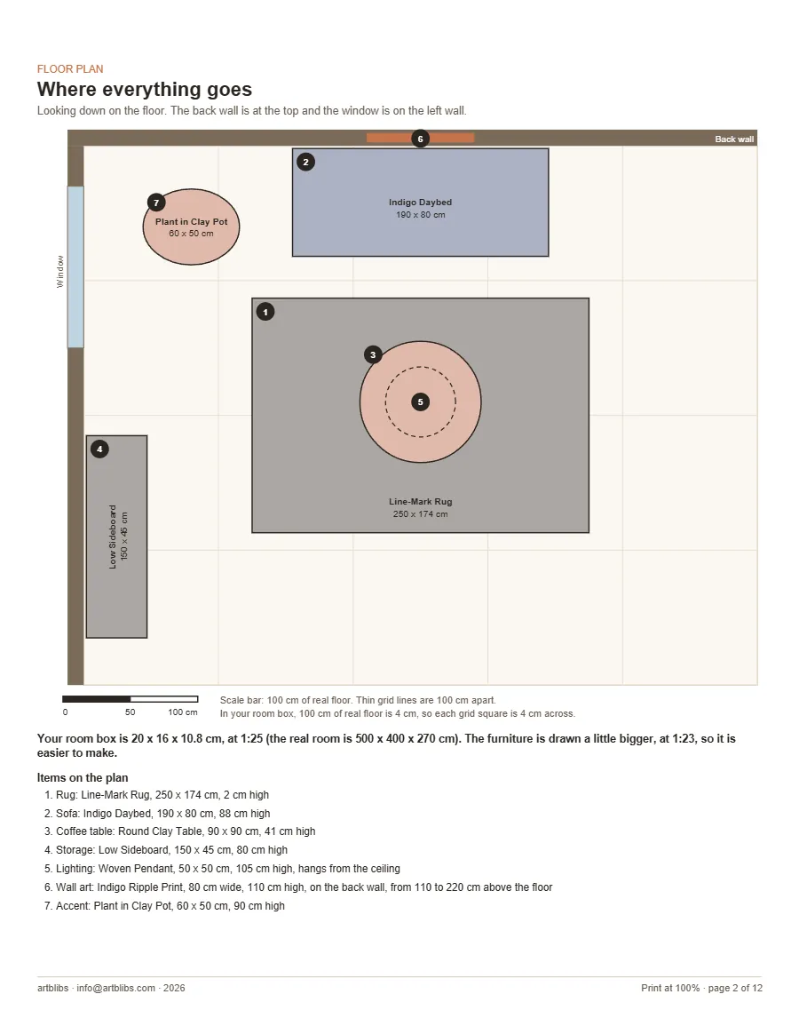 Build Pack floor plan